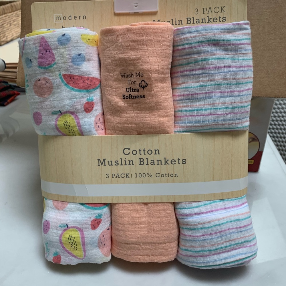 Muslim baby swaddles 2 packs